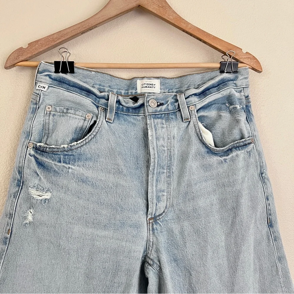 CITIZENS OF HUMANITY Tess Culotte Jeans in Glacier